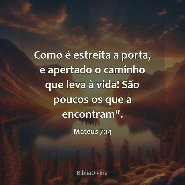 Mateus 7:14