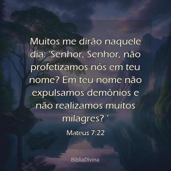 Mateus 7:22