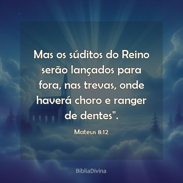 Mateus 8:12