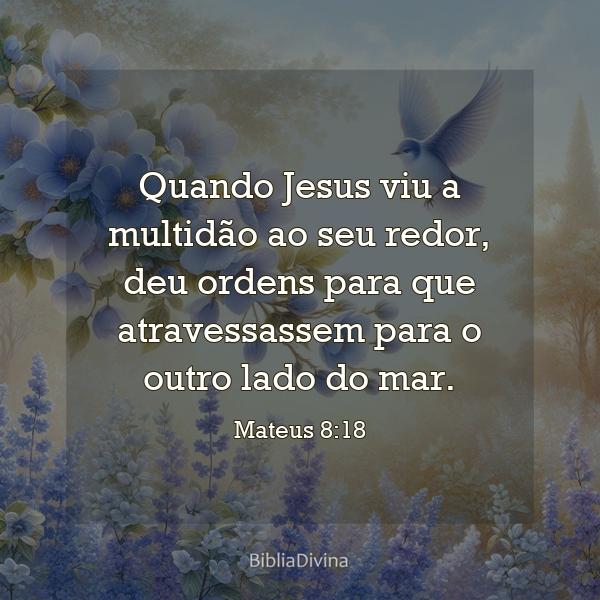 Mateus 8:18