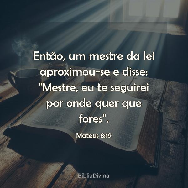 Mateus 8:19