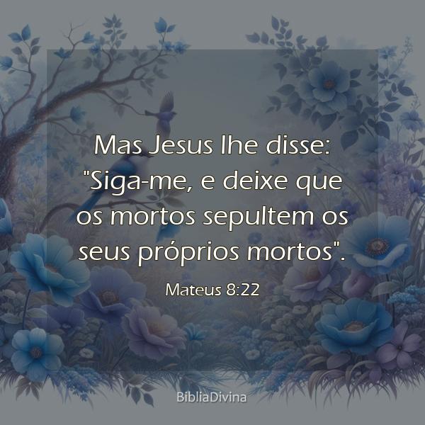 Mateus 8:22