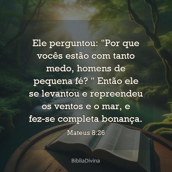 Mateus 8:26