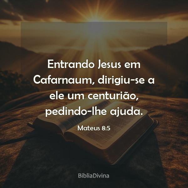 Mateus 8:5