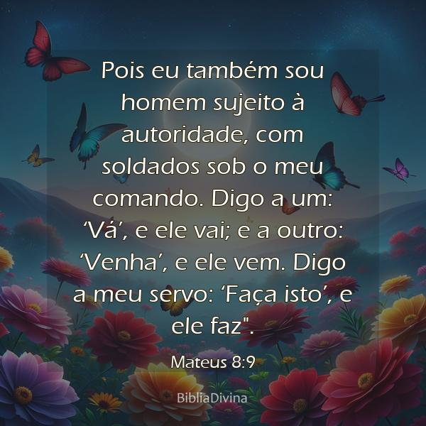 Mateus 8:9