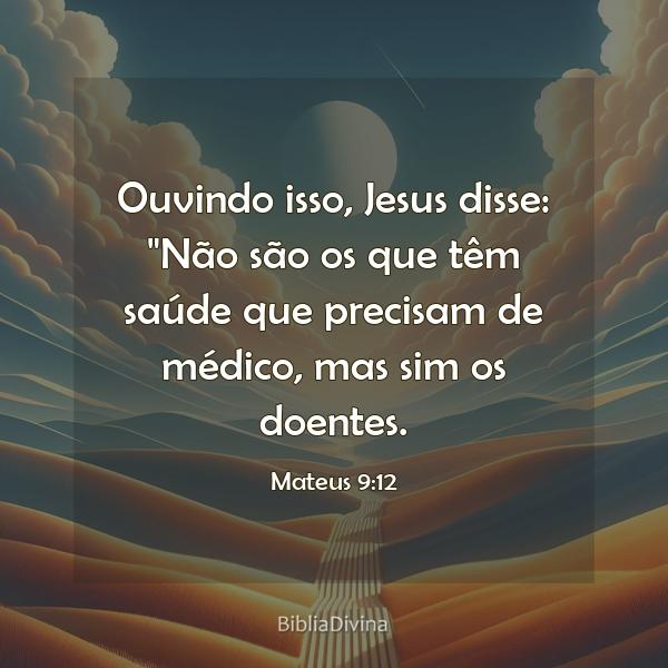 Mateus 9:12