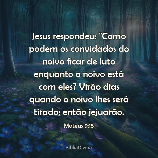 Mateus 9:15