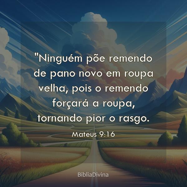 Mateus 9:16