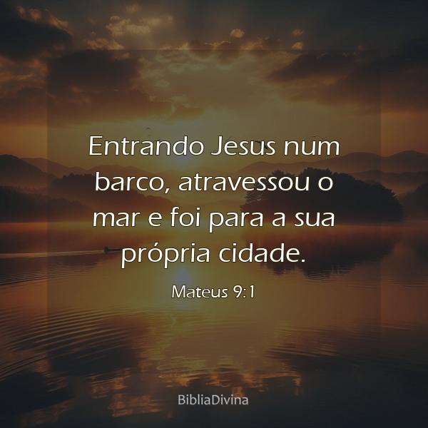 Mateus 9:1