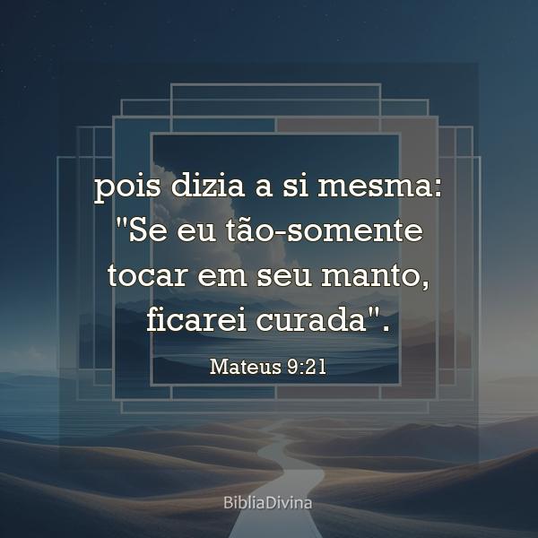 Mateus 9:21