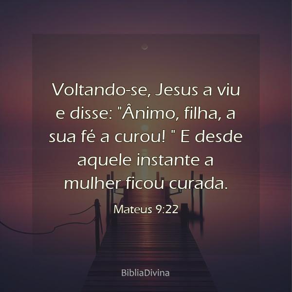 Mateus 9:22