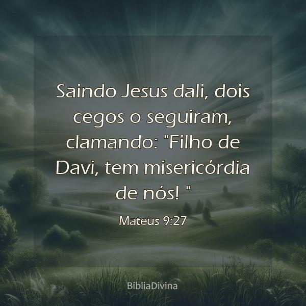 Mateus 9:27