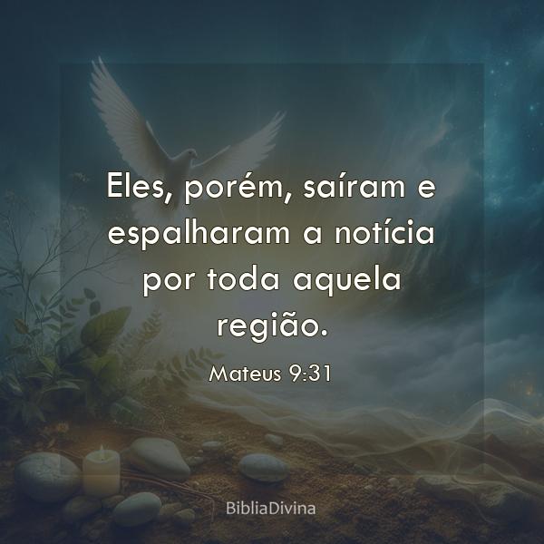 Mateus 9:31