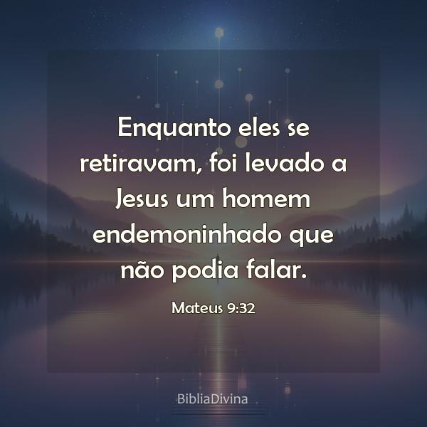 Mateus 9:32