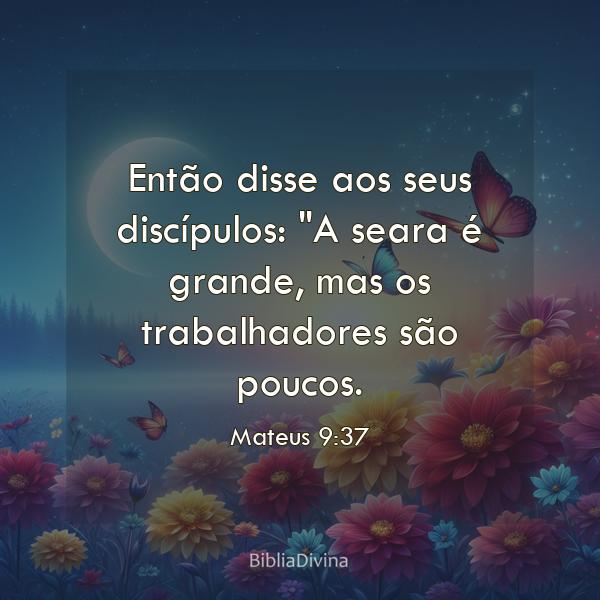 Mateus 9:37