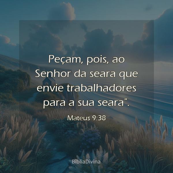 Mateus 9:38