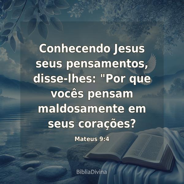 Mateus 9:4