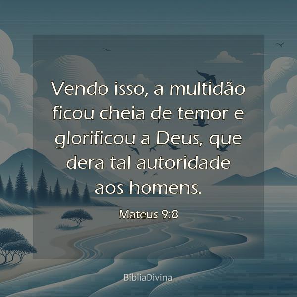 Mateus 9:8