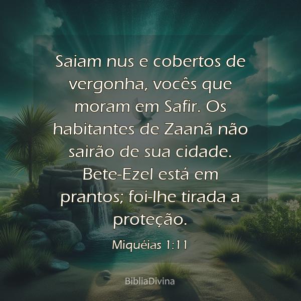 Miquéias 1:11