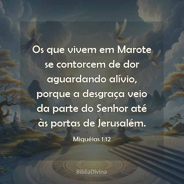 Miquéias 1:12