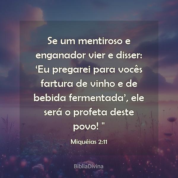 Miquéias 2:11