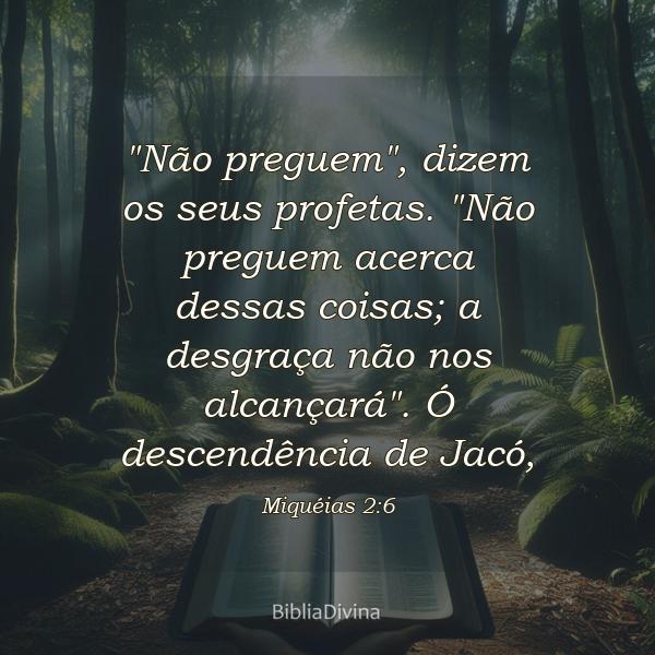 Miquéias 2:6