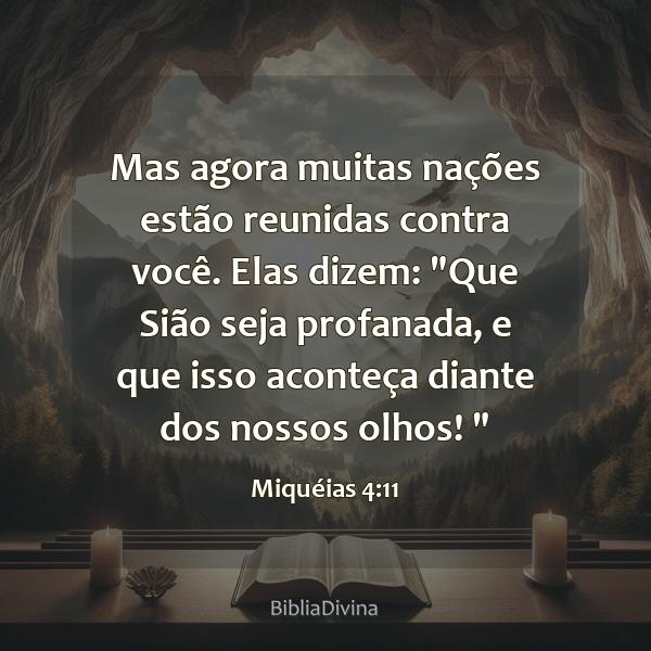 Miquéias 4:11