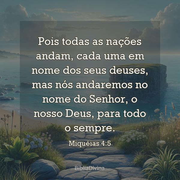 Miquéias 4:5