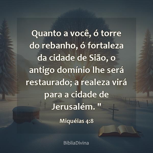 Miquéias 4:8