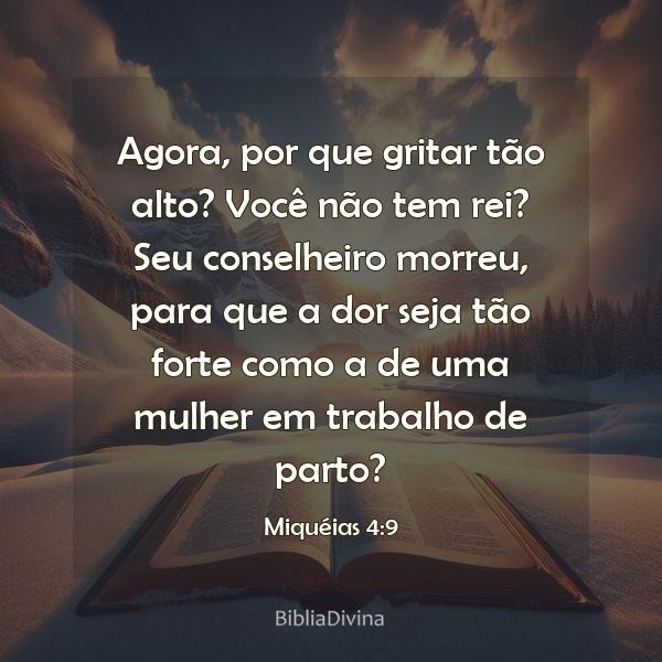 Miquéias 4:9