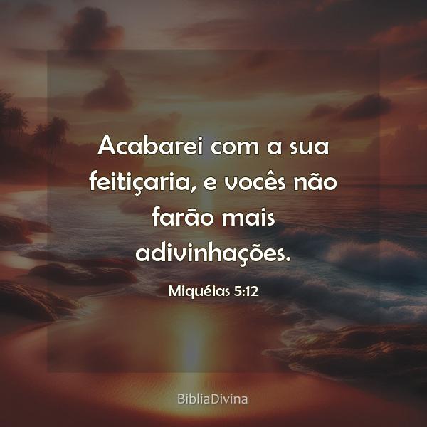 Miquéias 5:12