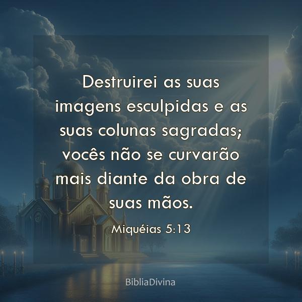 Miquéias 5:13