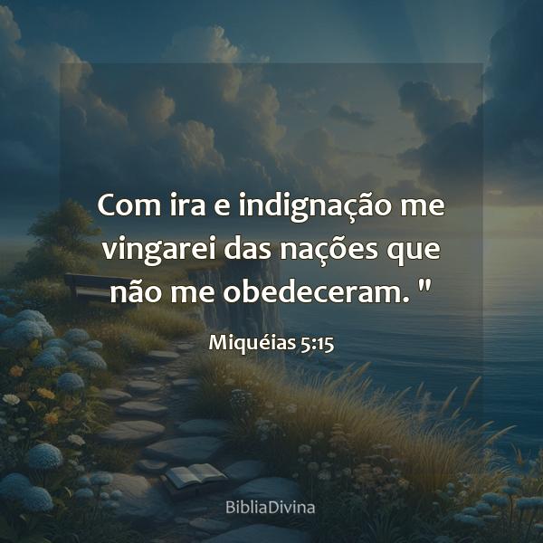 Miquéias 5:15