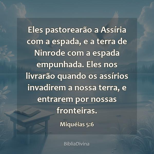 Miquéias 5:6