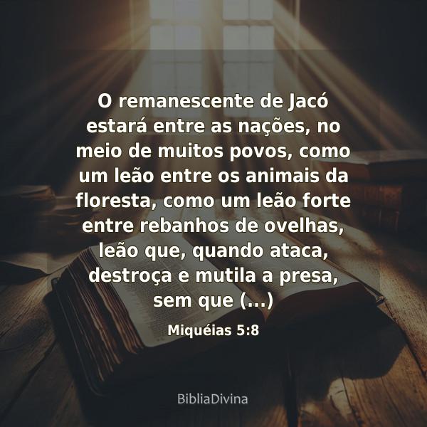 Miquéias 5:8