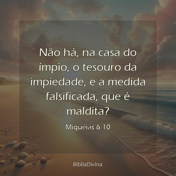 Miquéias 6:10