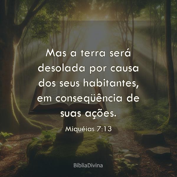 Miquéias 7:13