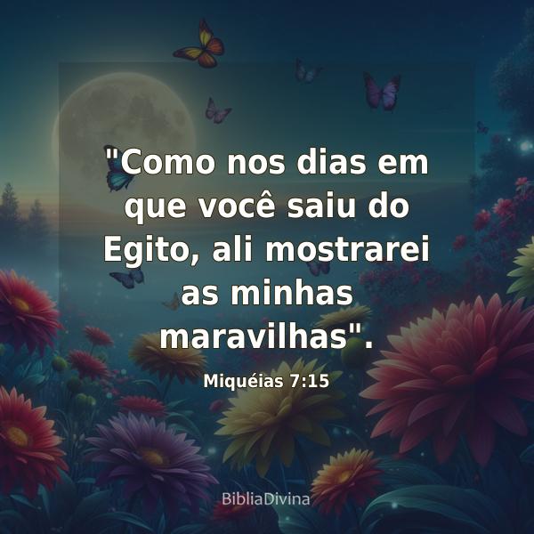 Miquéias 7:15