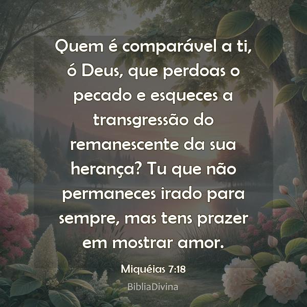 Miquéias 7:18