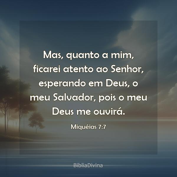 Miquéias 7:7