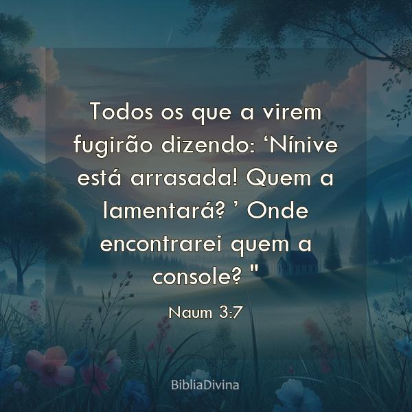 Naum 3:7