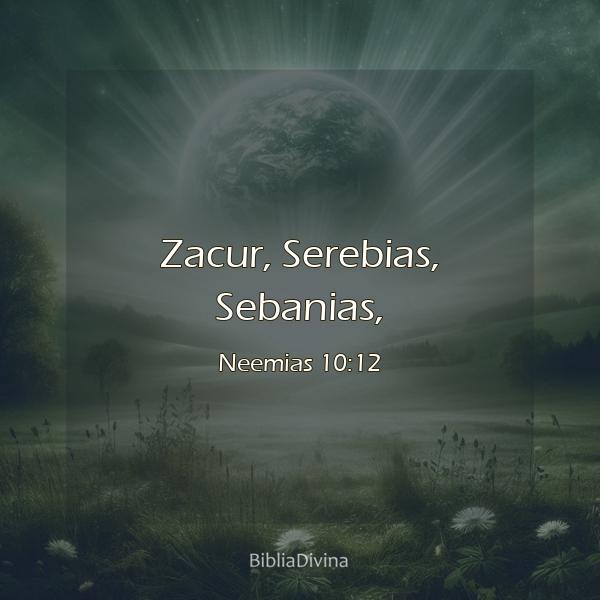 Neemias 10:12