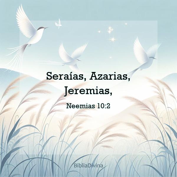 Neemias 10:2