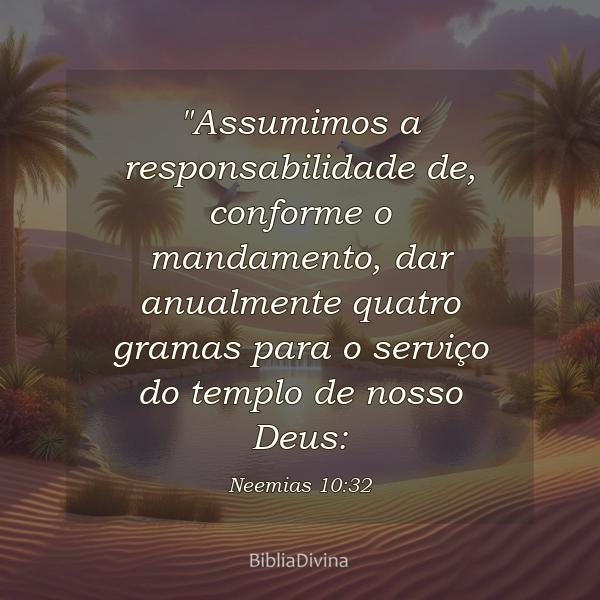 Neemias 10:32