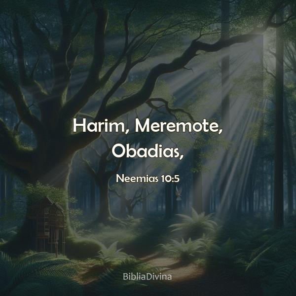 Neemias 10:5