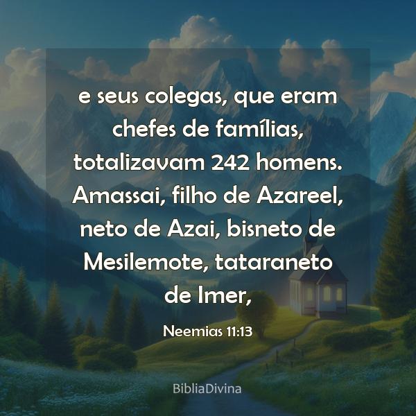 Neemias 11:13