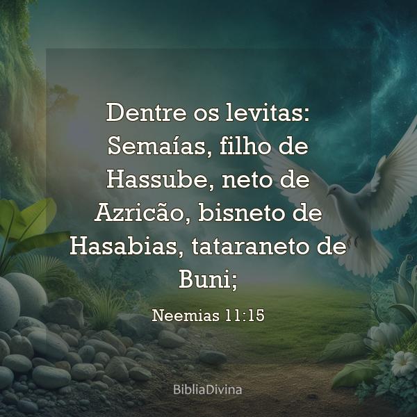 Neemias 11:15