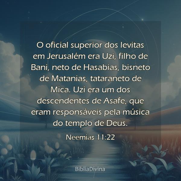 Neemias 11:22