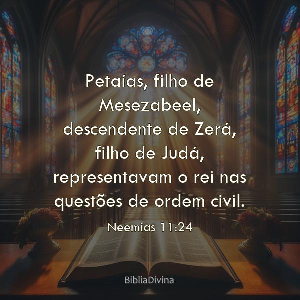 Neemias 11:24