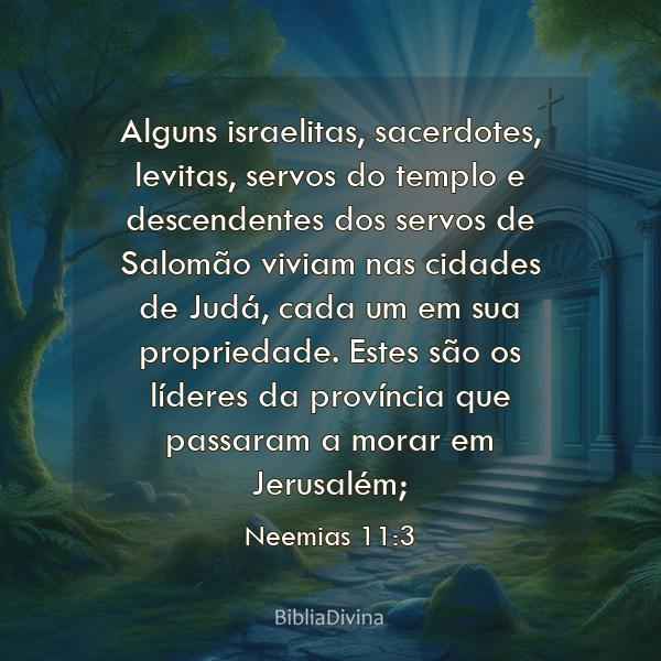 Neemias 11:3